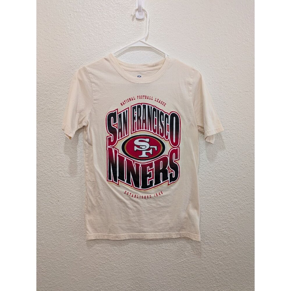 NFL Boys San Francisco 49er Football Fan Gear T Shirt Youth‎ Size Large (14/15)